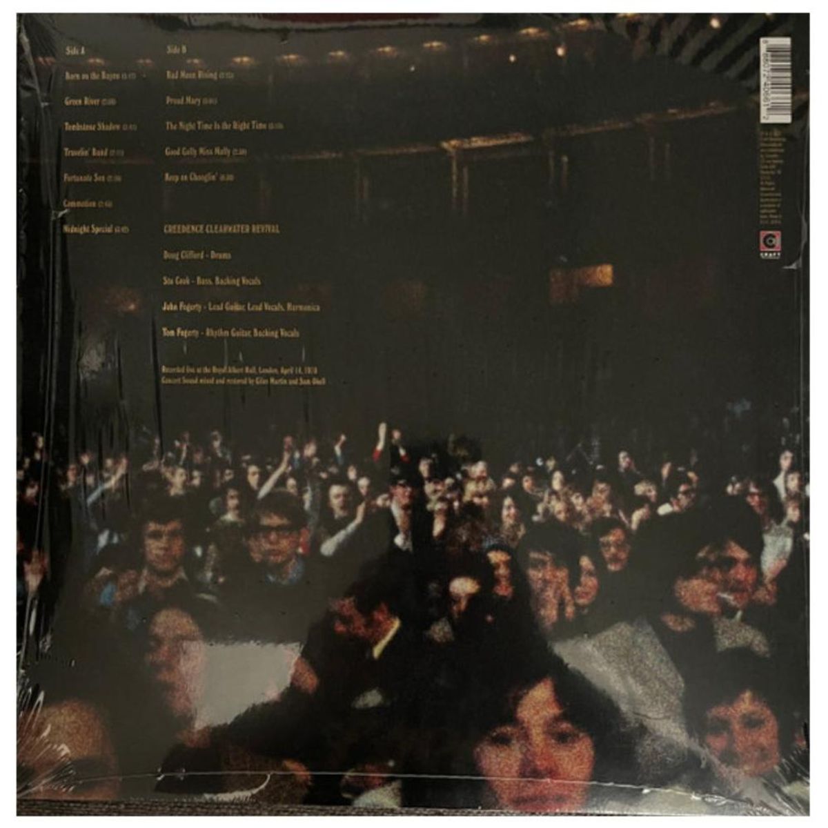 HITWAY MUSIC - CREEDENCE-LIVE AT THE ROYAL ALBERT HALL-VINILO HITWAY MUSIC