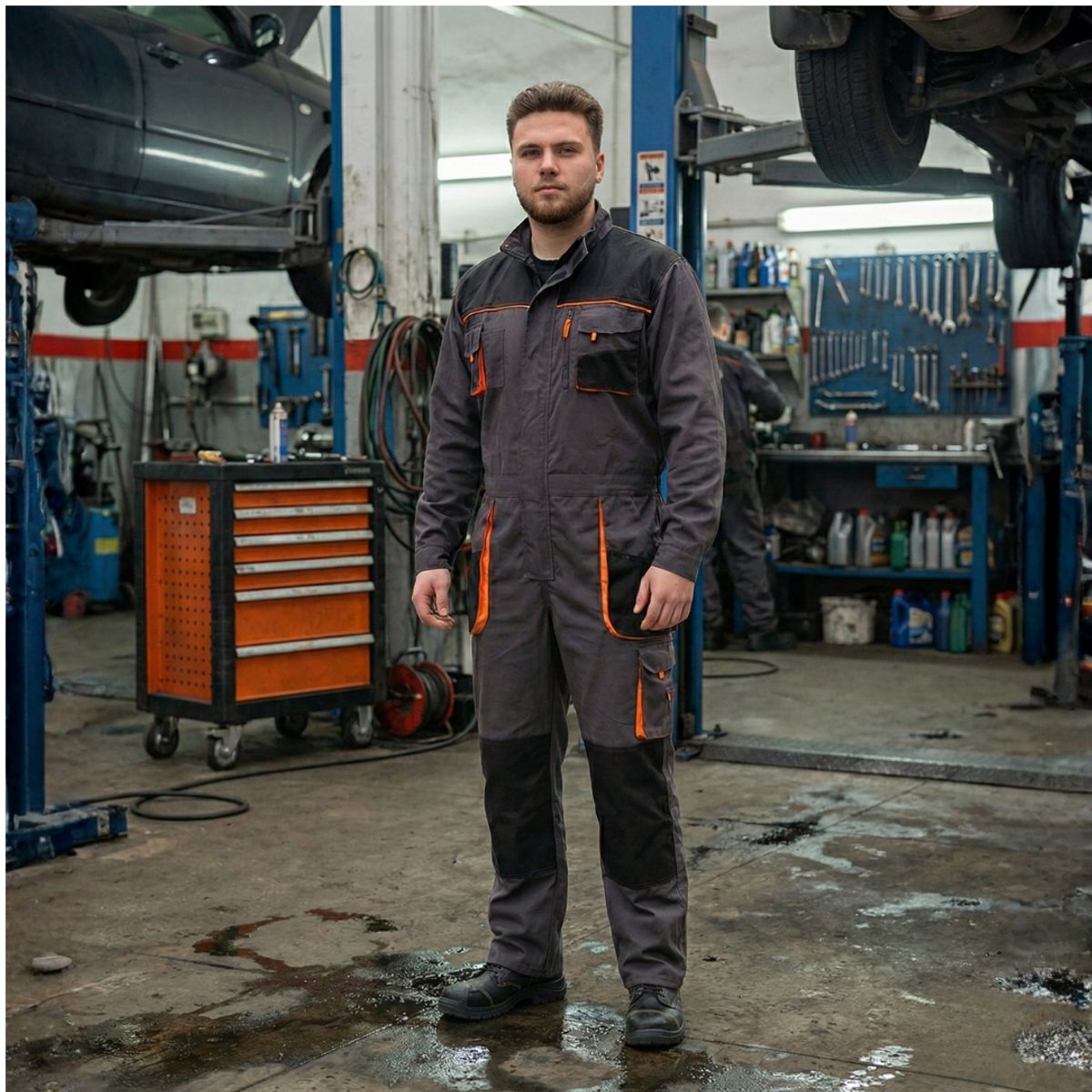 T-WORLD - Overol de Trabajo Actium Canvas