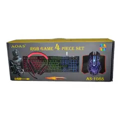 GENERICO - Kit Gamer Teclado Cool Game 4 Piece Set Aoas 1088