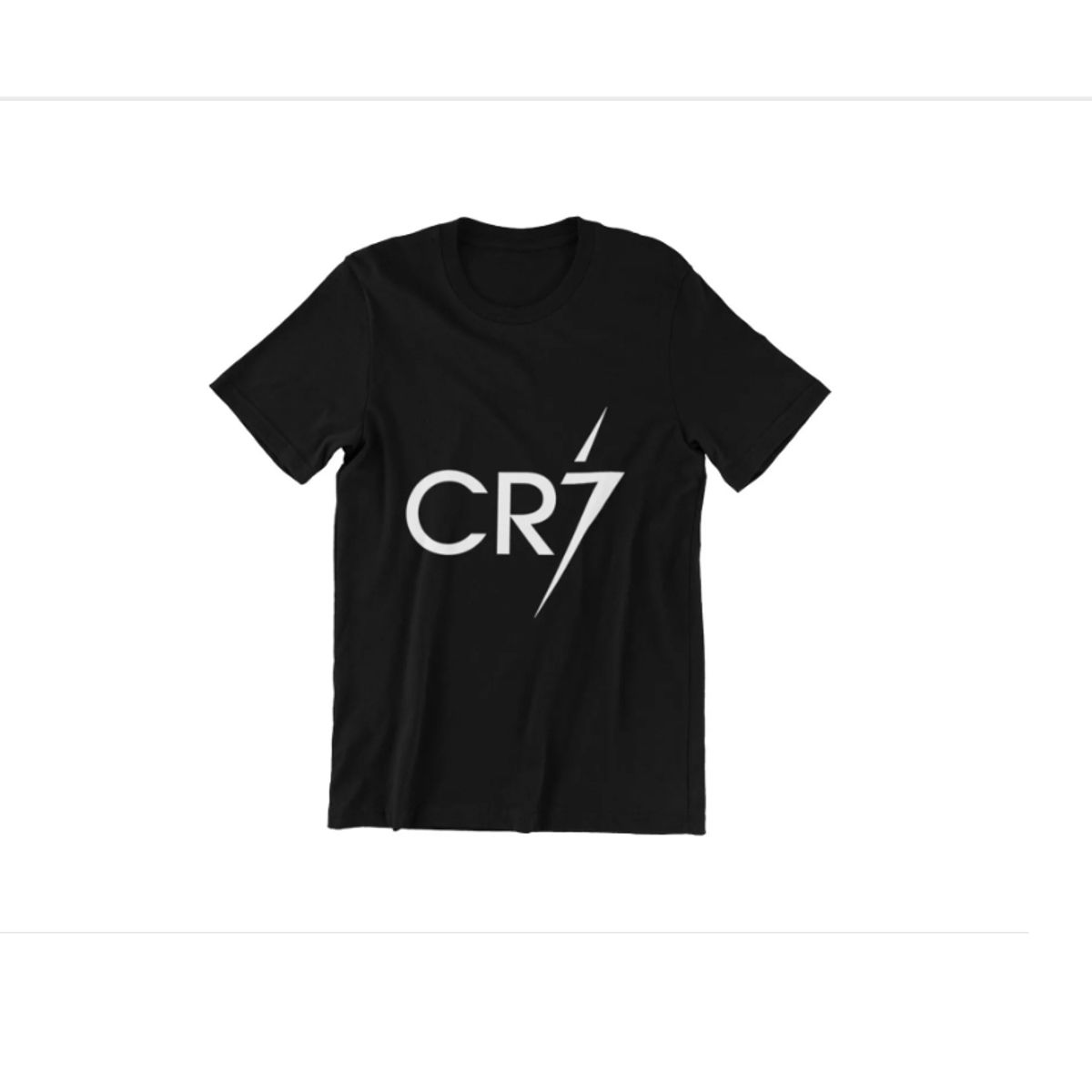 GENERICO - Polera Unisex Cr7 Cristiano Ronaldo Rayo Estampado