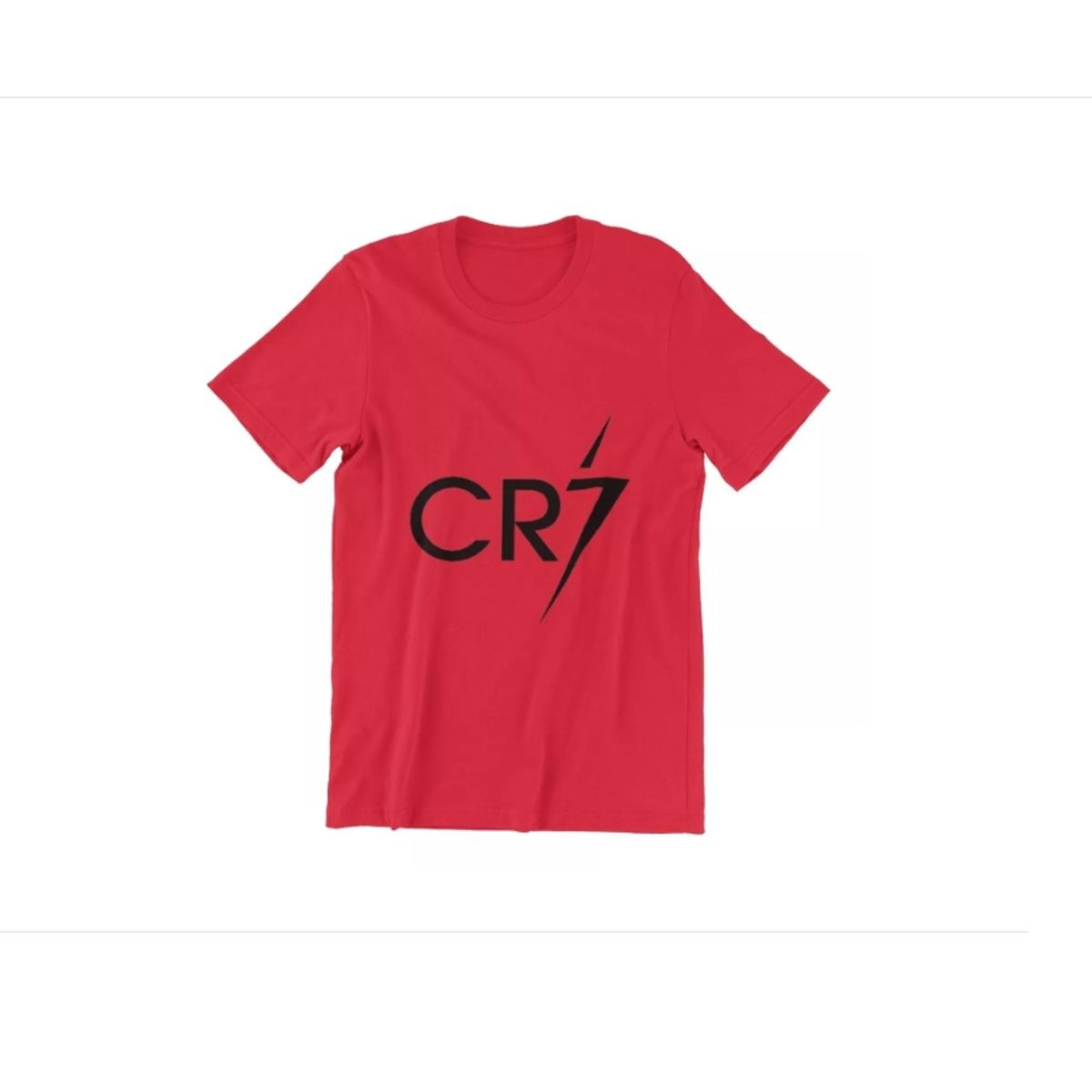 GENERICO - Polera Unisex Cr7 Cristiano Ronaldo Rayo Estampado