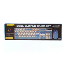 GENERICO - Kit Gamer Teclado Cool Game 4 Piece Set Aoas M450
