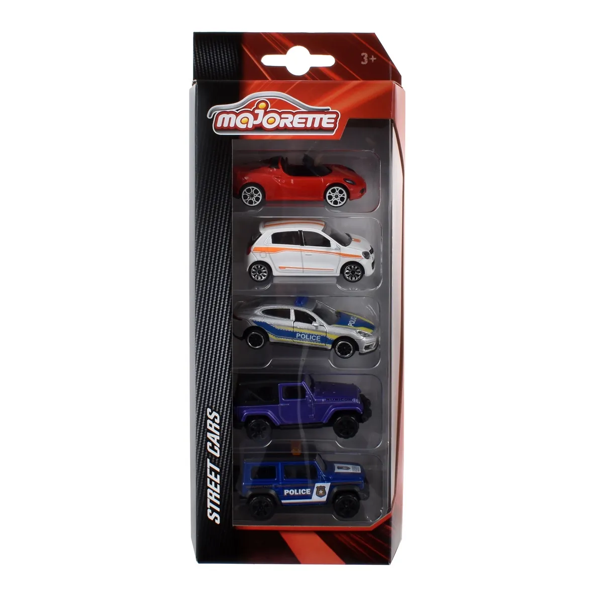 MAJORETTE - Vehículos Majorette set colección camioneta 911 5 unidades