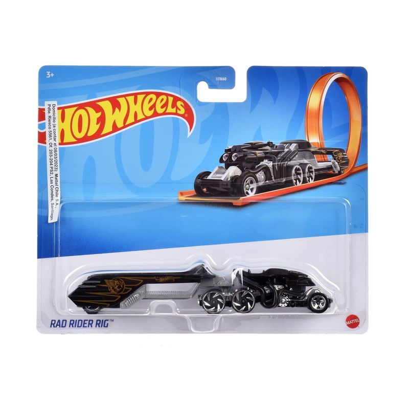 HOT WHEELS - Hot Wheels Surtido Transportador De Autos - Rad Rider Rig
