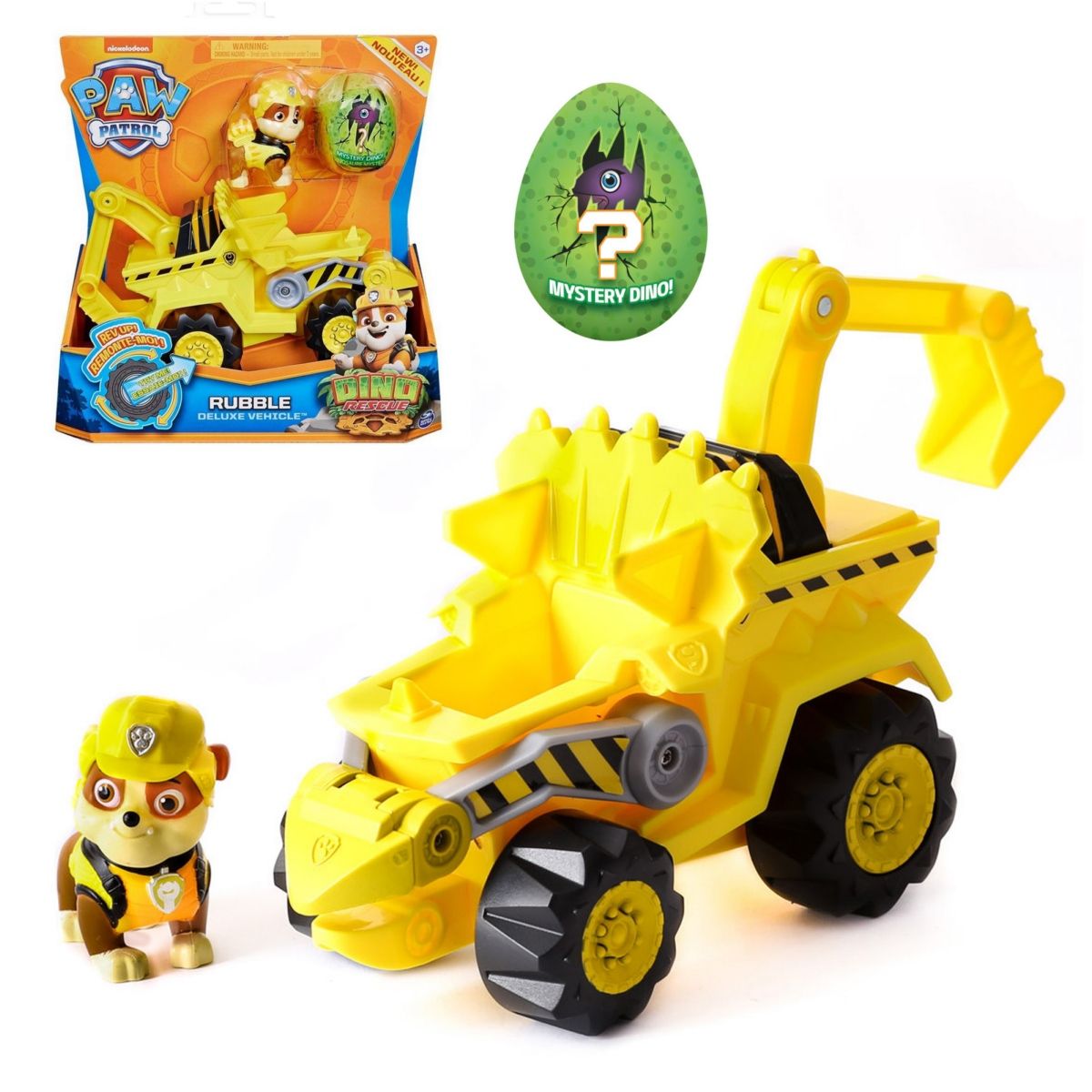 PAW PATROL - Paw Patrol Vehicilos Dino Delux - Rubble