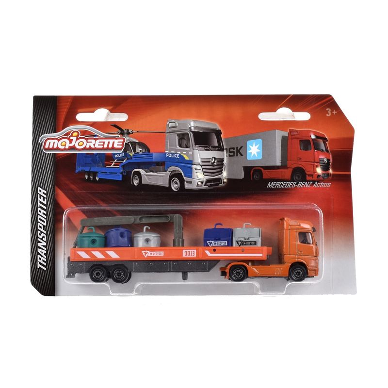 MAJORETTE - Majorette Transporte - Mercedes -Naranjo