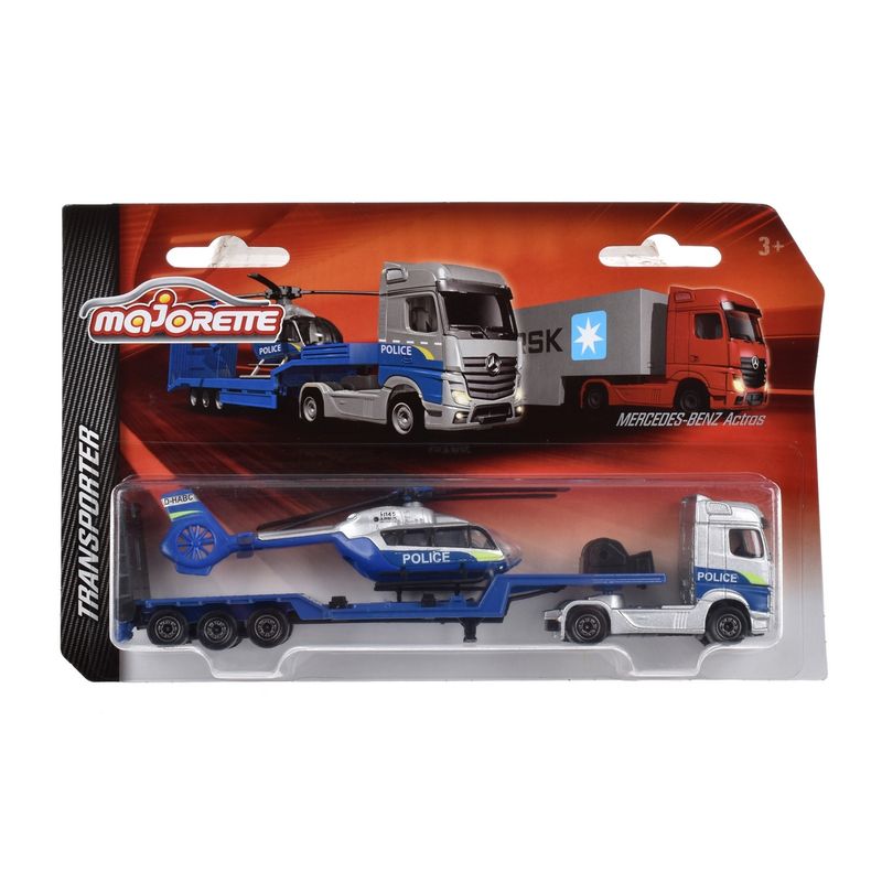 MAJORETTE - Majorette Transporte - Mercedes-Police