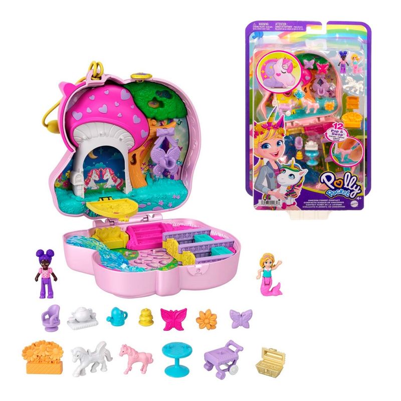 POLLY POCKET - Polly Pocket Estuche - Bosque De Unicornio
