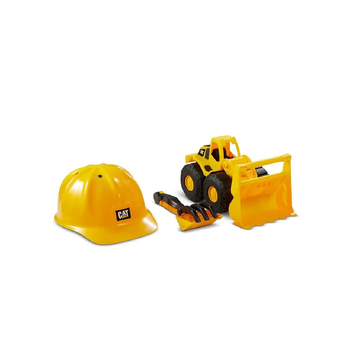 CAT - Set de construcción CAT pala cargadora y casco