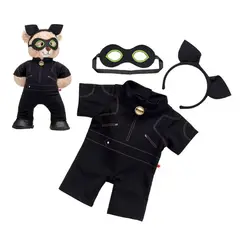 BUILD A BEAR - Disfraz Cat Noir Miraculous para peluches