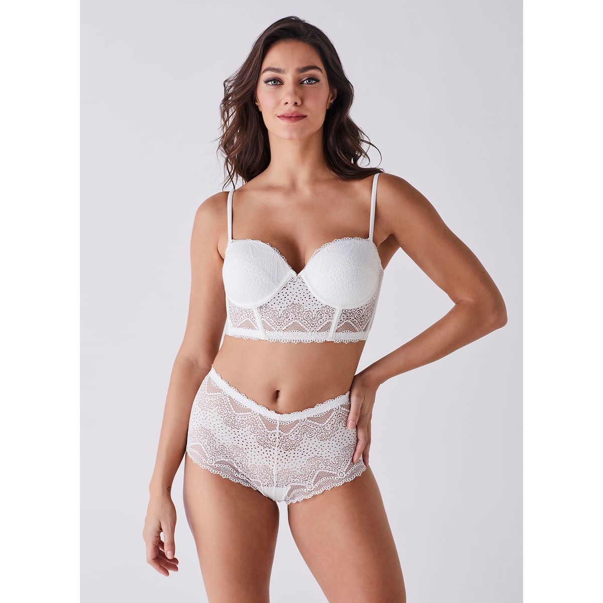 LIZ - CALZÓN PANTALETA DE ENCAJE LOVELY 50550