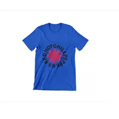 GENERICO - Polera Unisex Red Hot Chili Peppers Logo Algodon