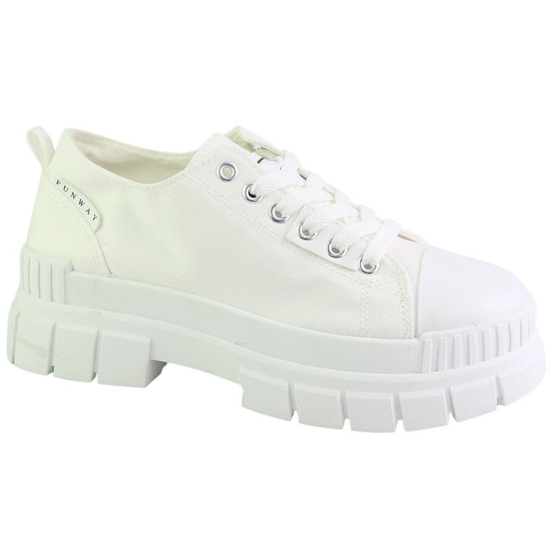 FUNWAY - Zapatillas Mujer Blanco Urbano Funway Best-2