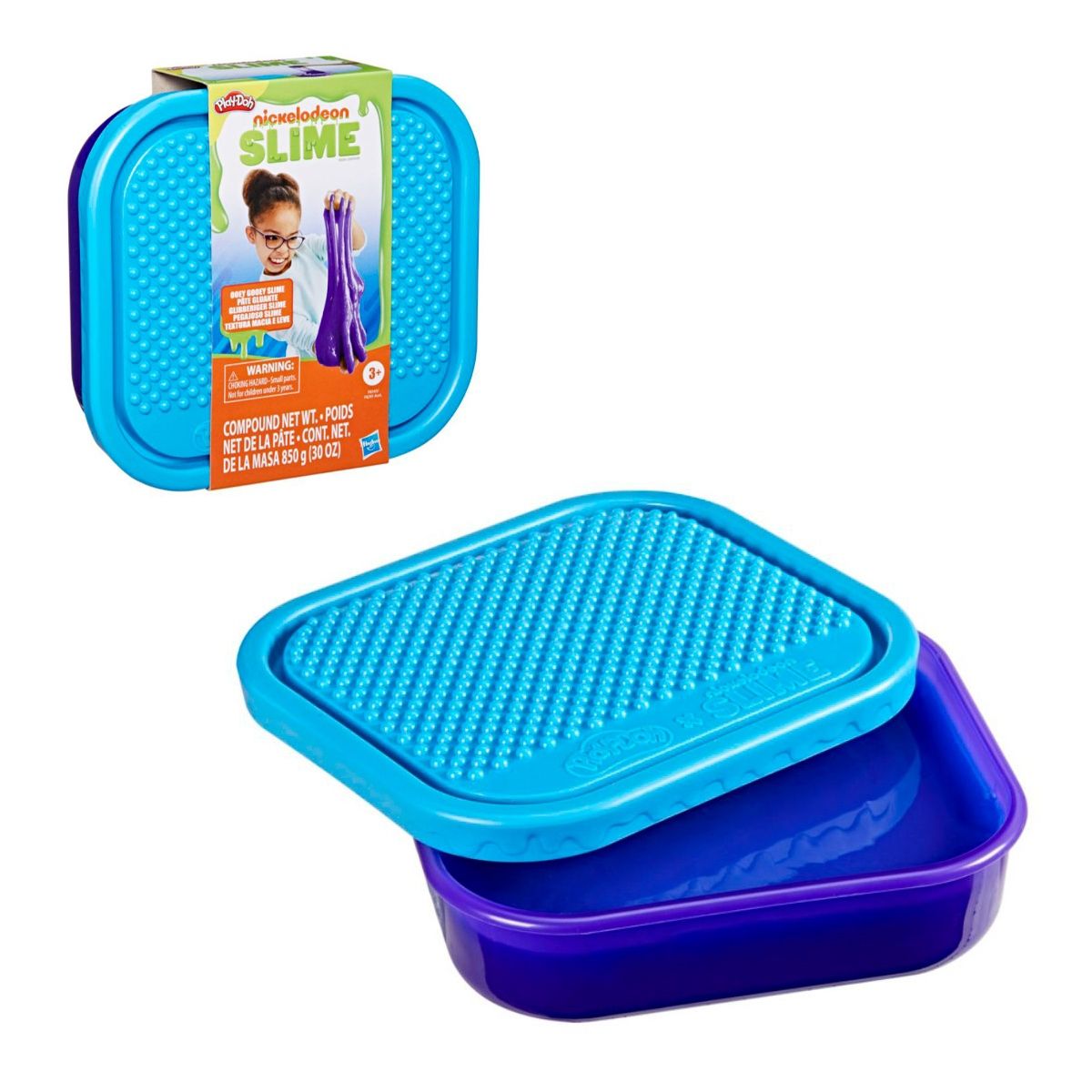 PLAY DOH - Play-Doh Nickelodeon Slime Pegajoso Slime - Morado