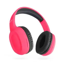 OEM - Audífono Rosado Pantone Bluetooth + Manos Libres + Aux - Rosa