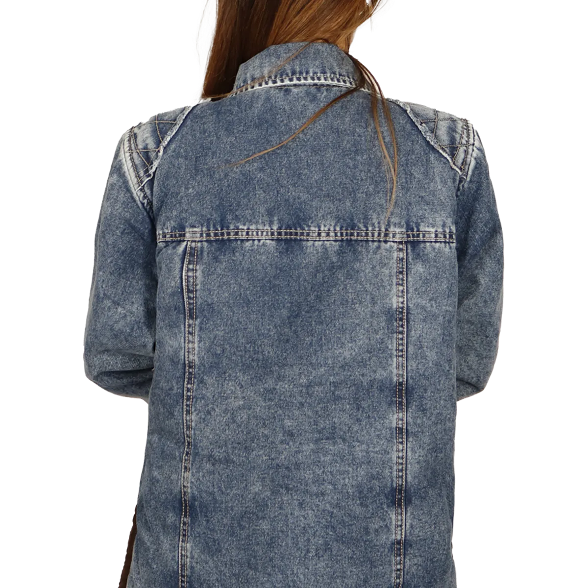 DIVINO JEANS - Chaqueta Aguamarina I Azul Divino Jeans