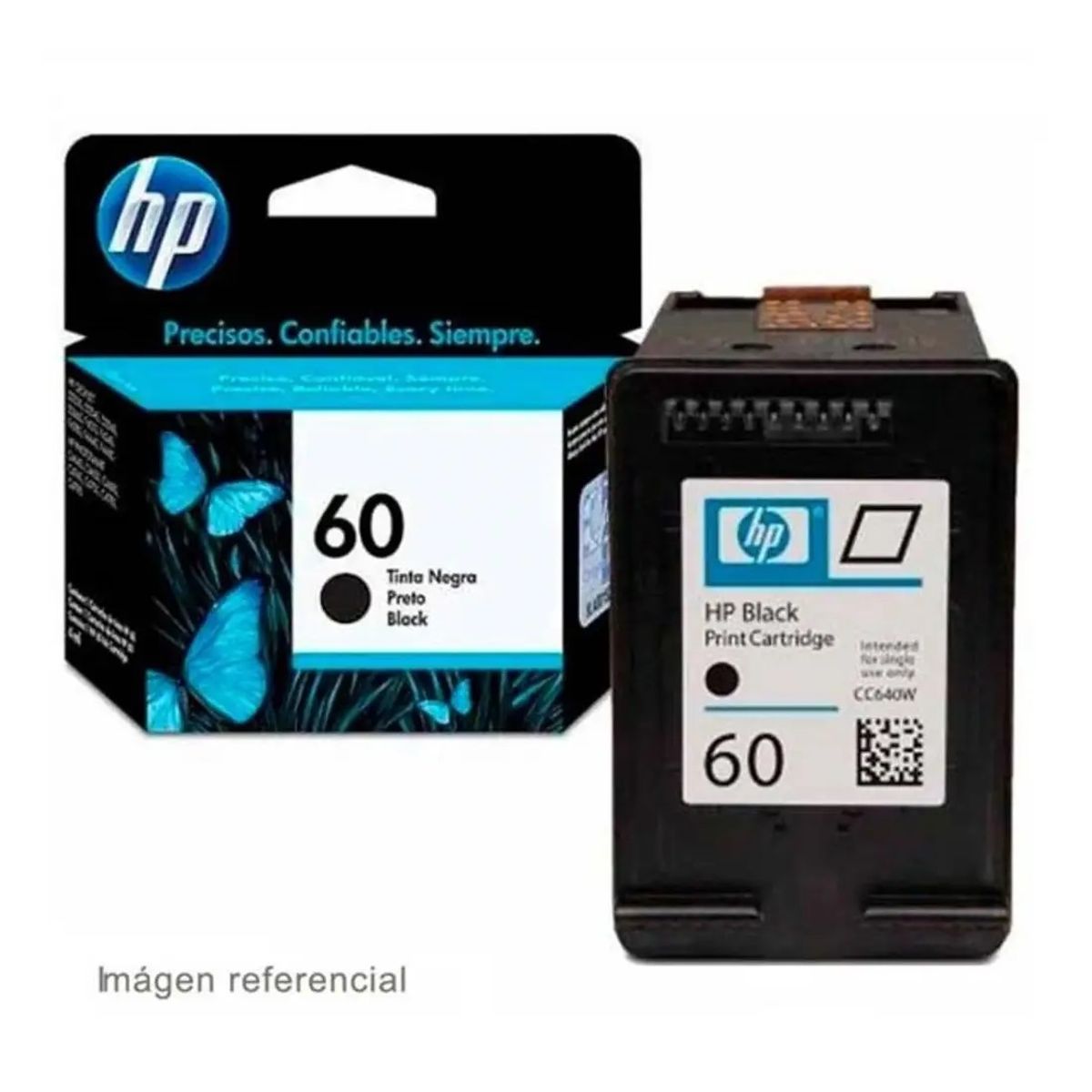 HP - Cartucho de Tinta HP 60 200 páginas Negro HP