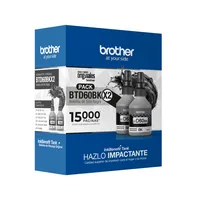 Pack Botellas Tinta BTD60BK hasta 15000 pag Negro