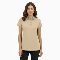 Polera Piqué Mujer Premium Sail Collection Uvpro Indusbord®