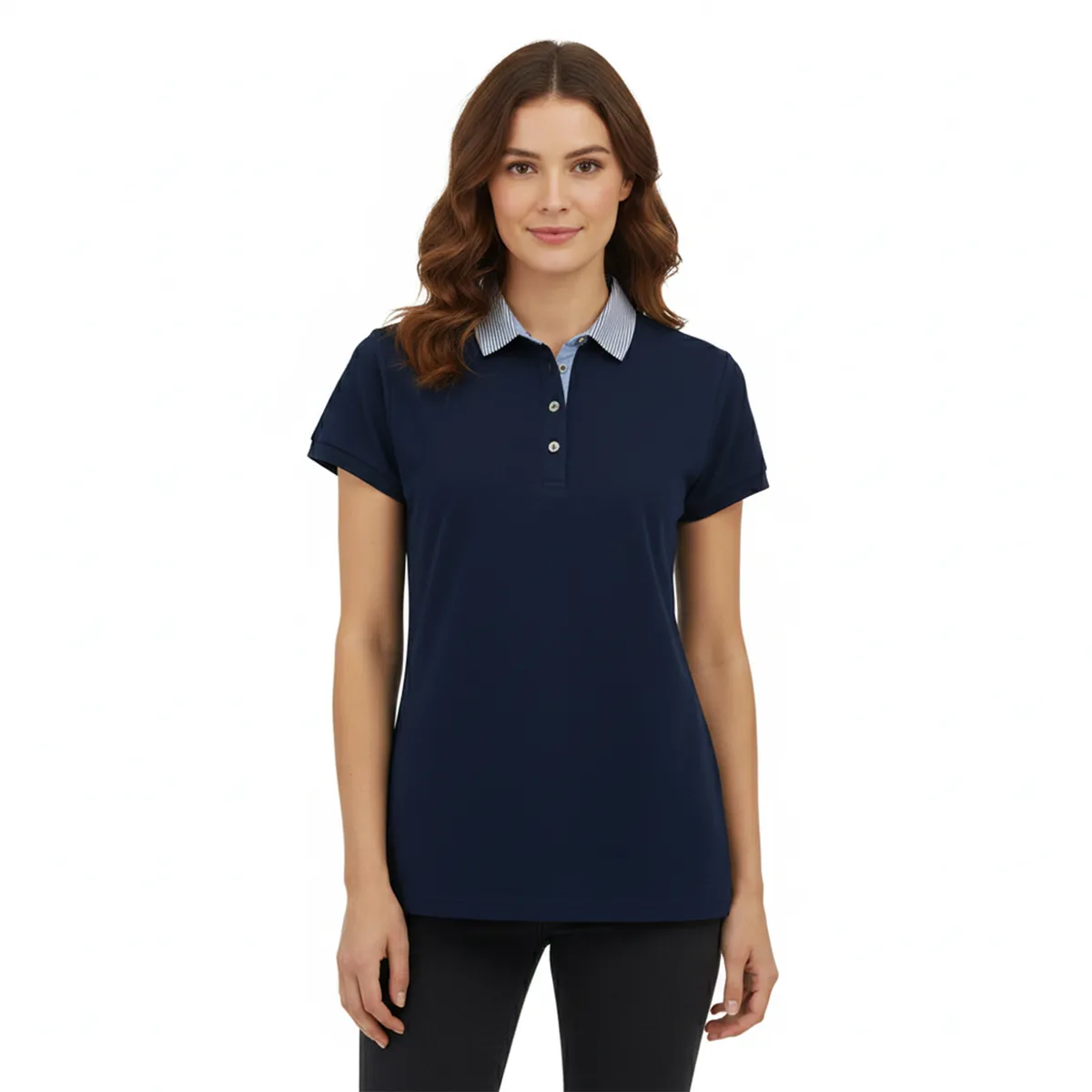 INDUSBORD - Polera Piqué Mujer Premium Sail Collection Uvpro Indusbord®