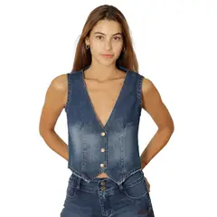 DIVINO JEANS - Gillette Perla I Azul - Azul