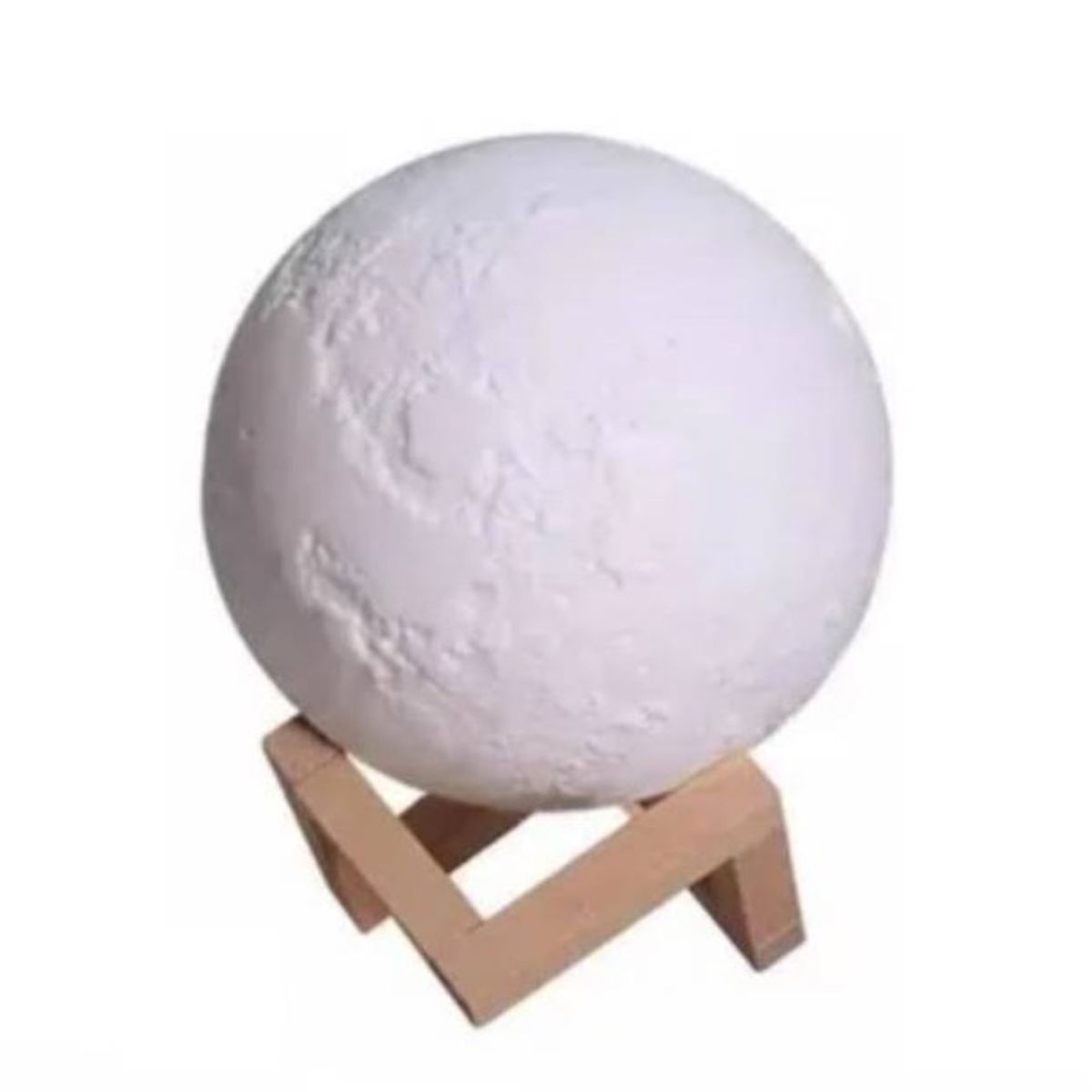 GENERICO - Humidificador Lámpara Luna 3d Difusor Aroma 3 Colores 800ml