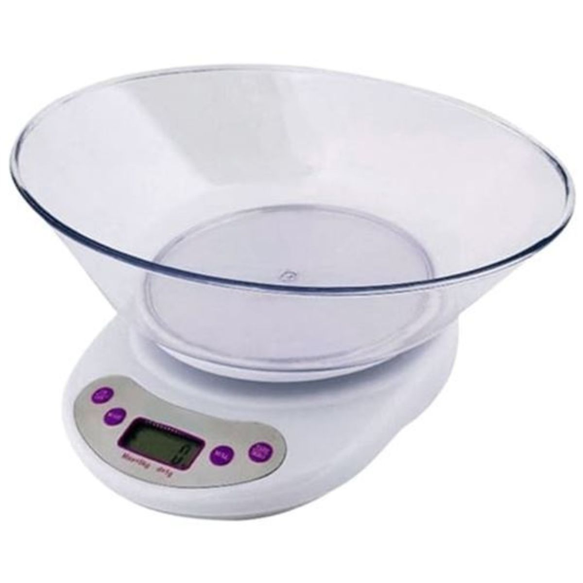 OEM - BALANZA PESA  DE COCINA CON RECIPIENTE DIGITAL