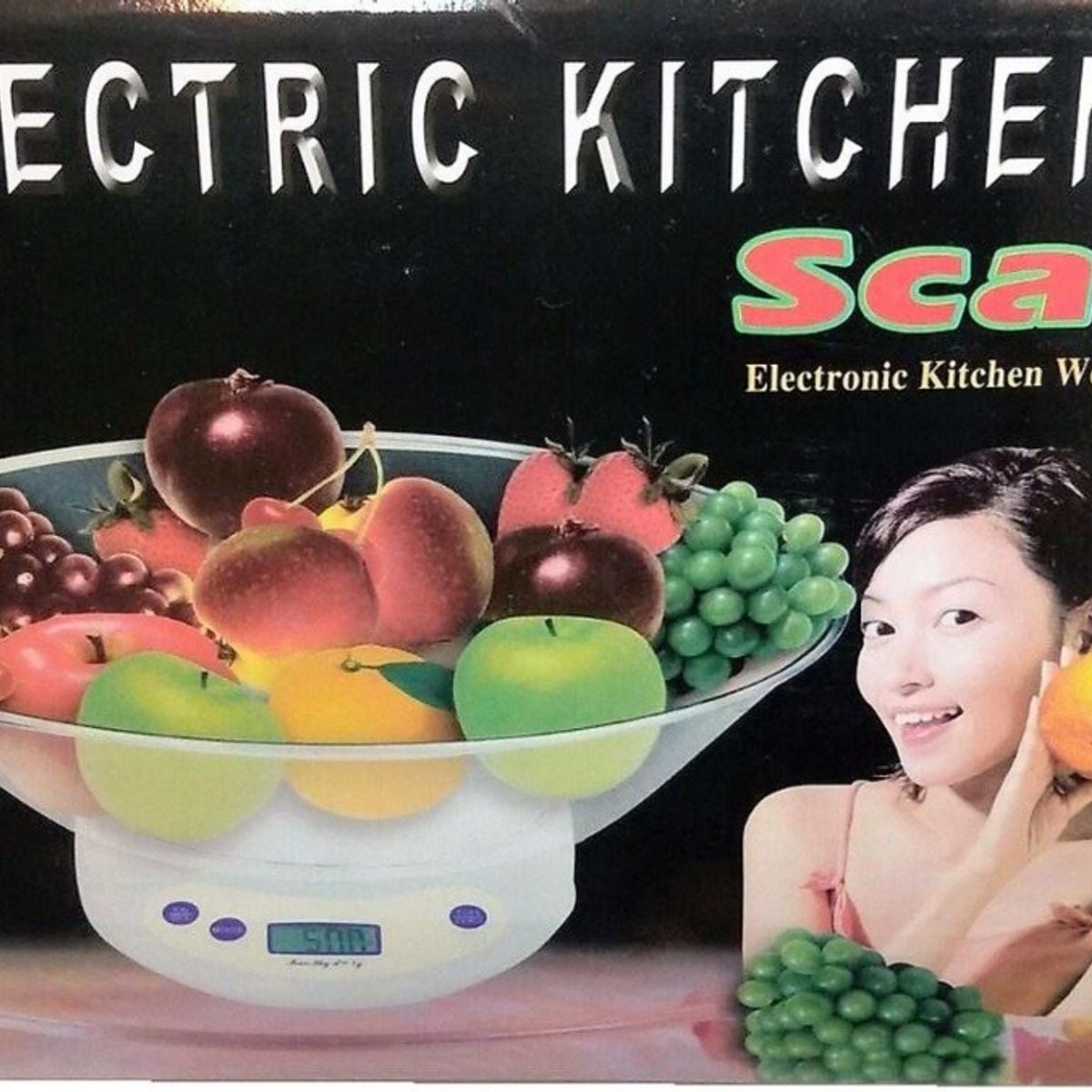 OEM - BALANZA PESA  DE COCINA CON RECIPIENTE DIGITAL