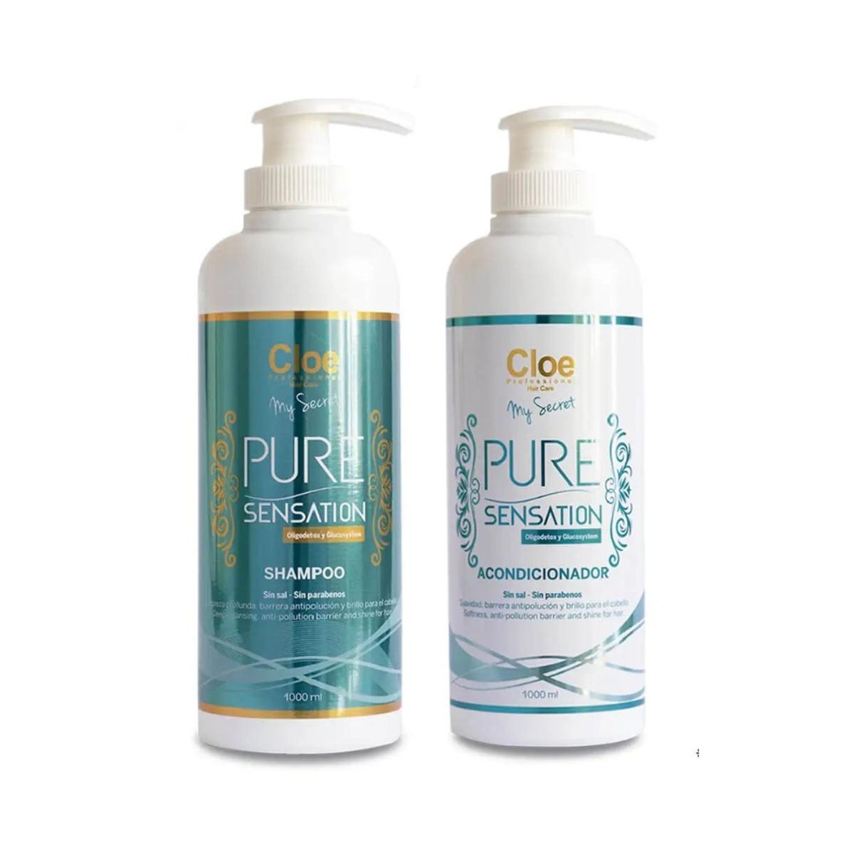 CLOE - Set Cloe Limpieza Pure Sensation Antigrasa 1000 ml