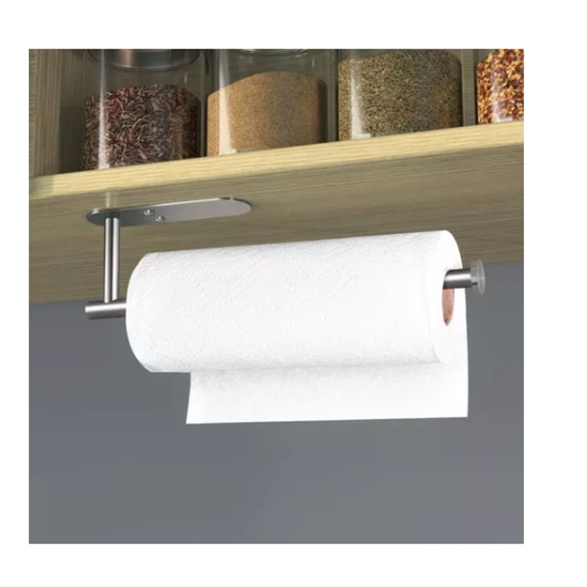 ESHOPANGIE - Portarollos Toalla De Papel Nova De Acero Inox Autoadhesivo