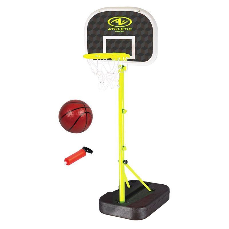 ATHLETIC SPORT - Set de Basquetbol Aro Ajustable Para Niño Athletic Works