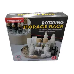 OEM - ORGANIZADOR DE MAQUILLAJE GIRATORIA 360 1 NIVEL