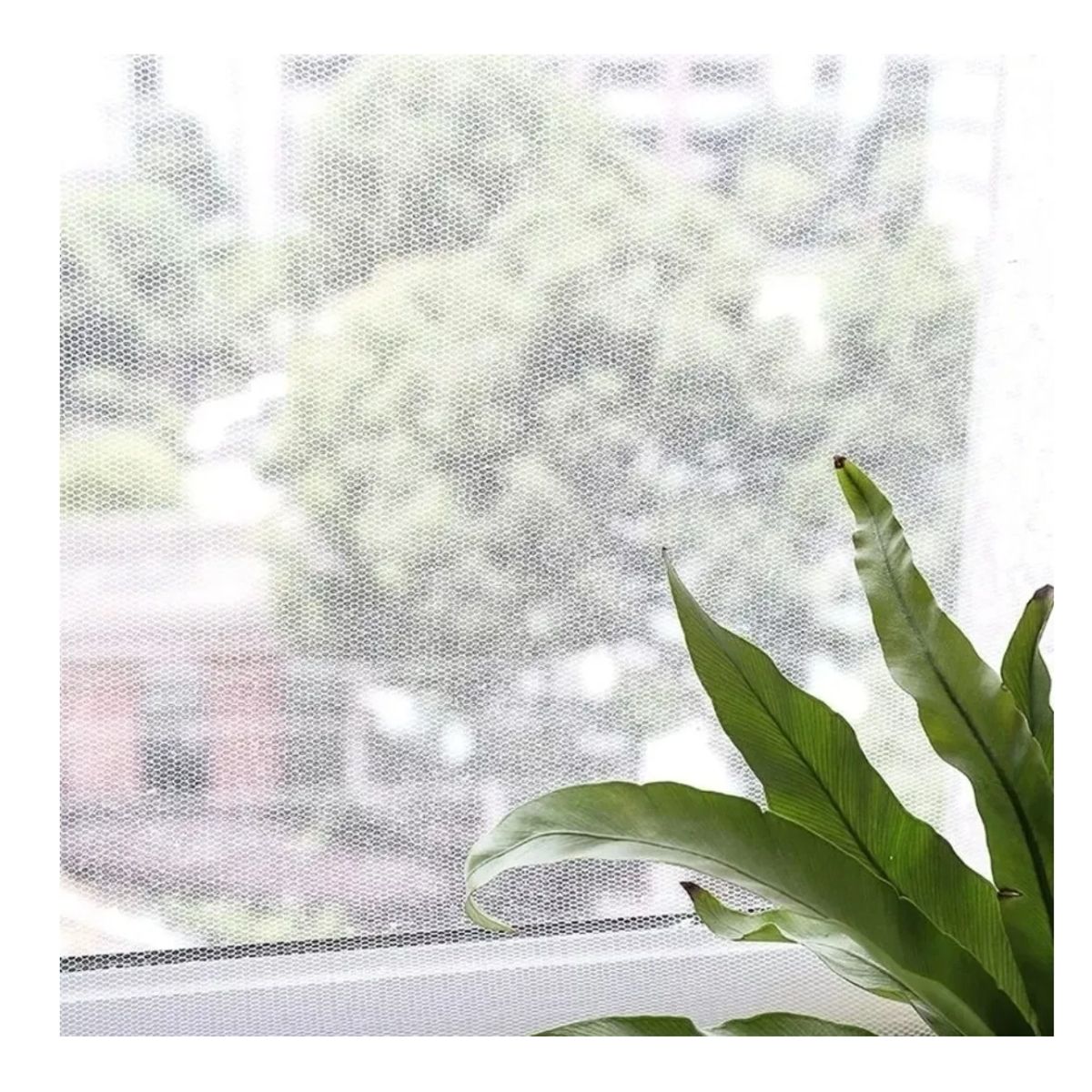 GENERICO - Pack 3 Mallas Mosquitera Para Ventanas Con Velcro (130x150)