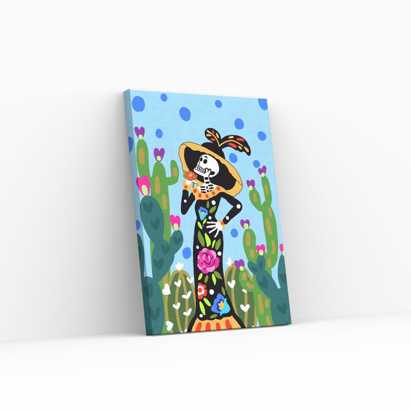 GENERICO - Pinta con diamantes Catrina