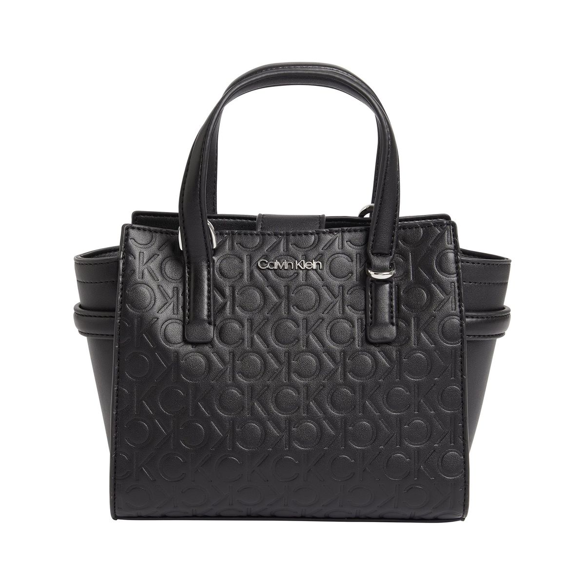 CALVIN KLEIN - Bolso tote mini reciclado Negro Calvin Klein