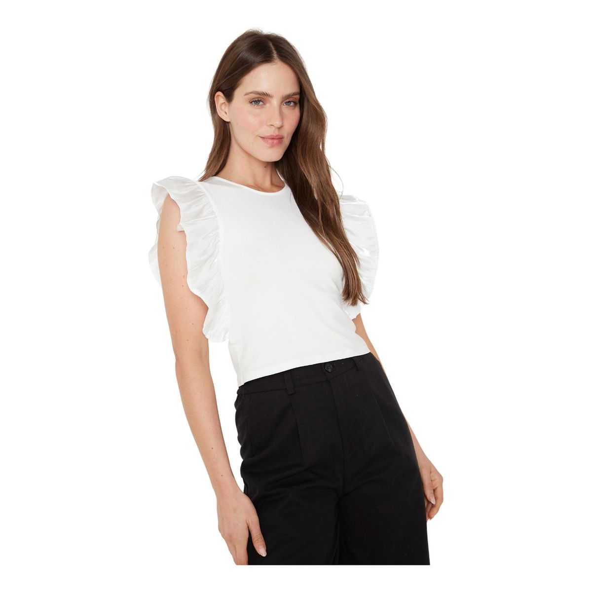 JACINTA TIENDA - Polera Olimpia verano bright II blanca Jacinta Tienda