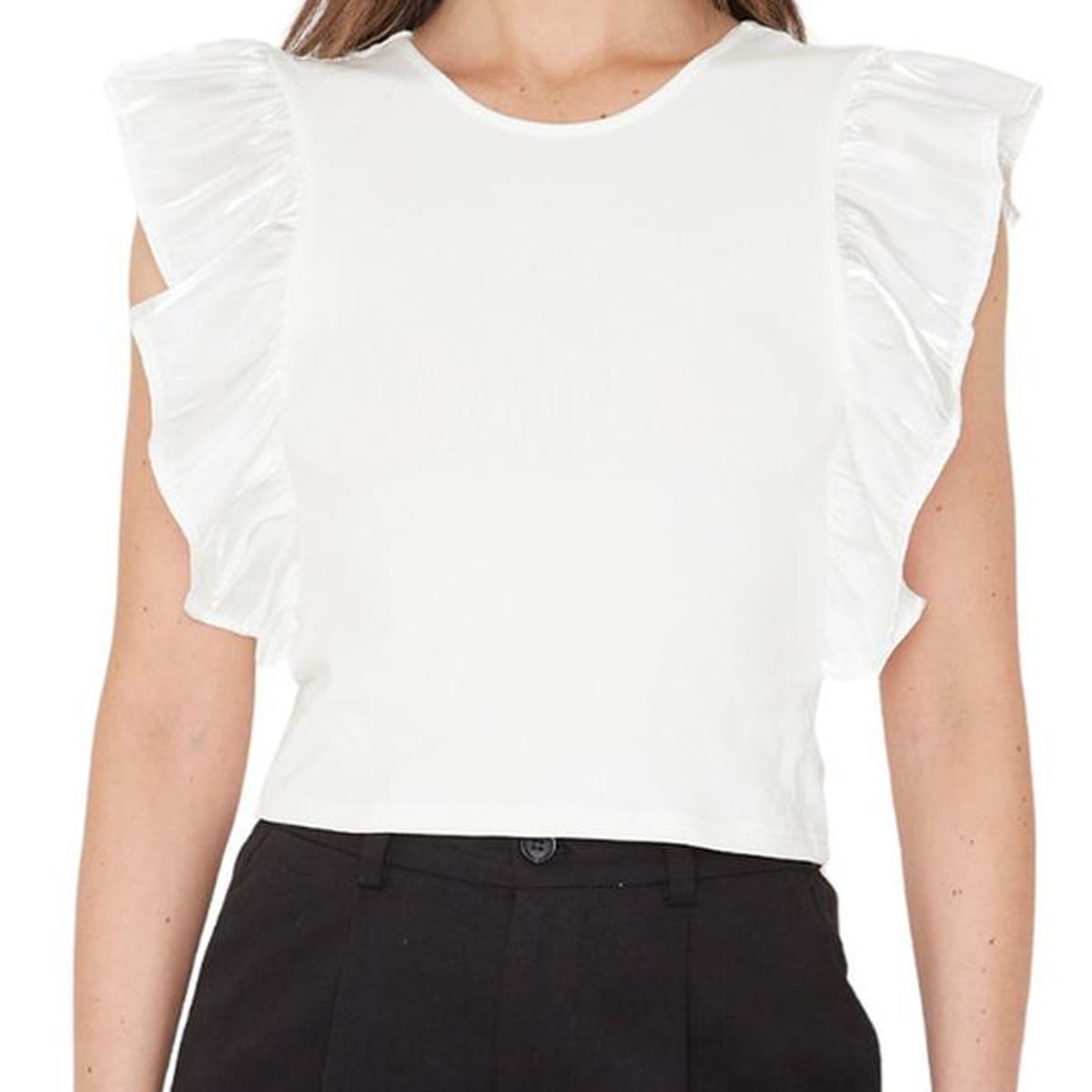 JACINTA TIENDA - Polera Olimpia verano bright II blanca Jacinta Tienda