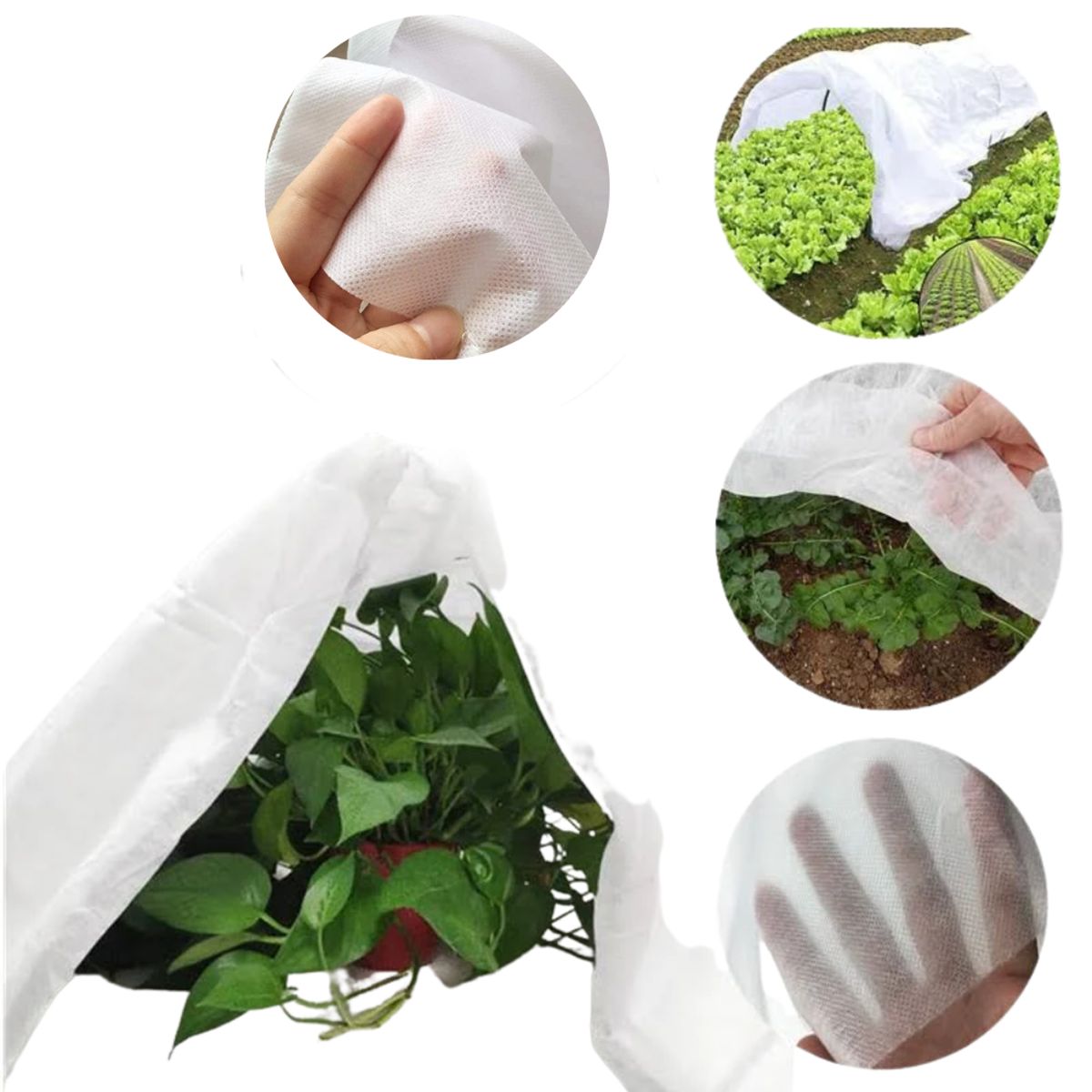 MOHICAN - MALLA ANTIHELADAS 1,4 MTS X 30 MTS 30 GRS / M2