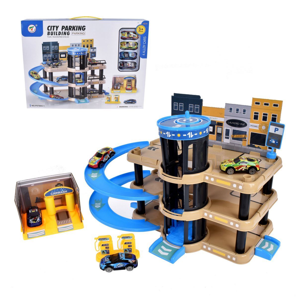 ANSALDO - Estacionamiento 3 Pisos Con 4 Autos