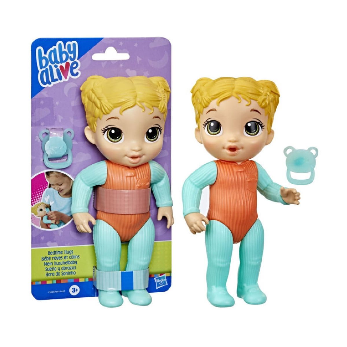 BABY ALIVE - Baby Alive Sueño Y Abrazos - Rubia
