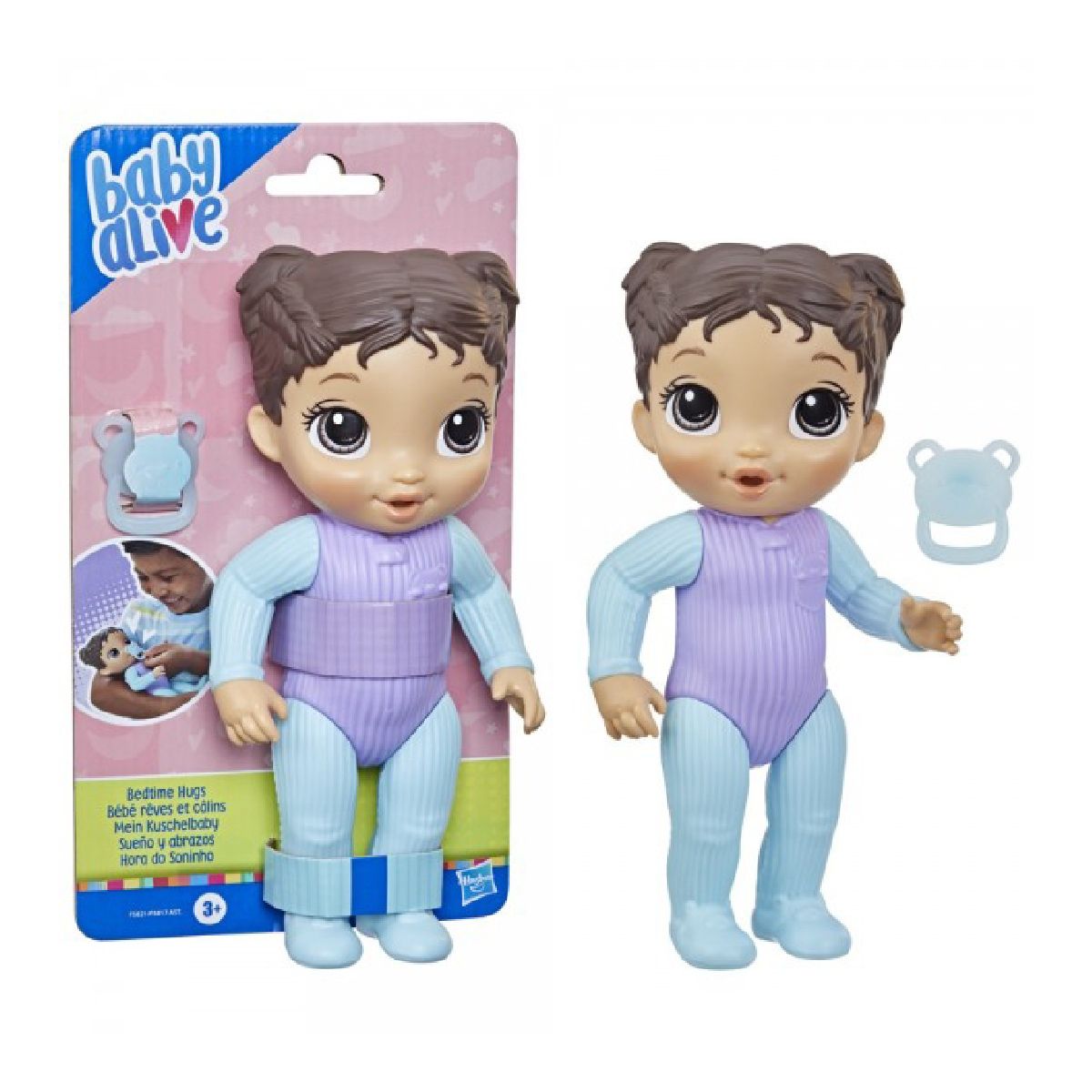 BABY ALIVE - Baby Alive Sueño Y Abrazos - Castaña