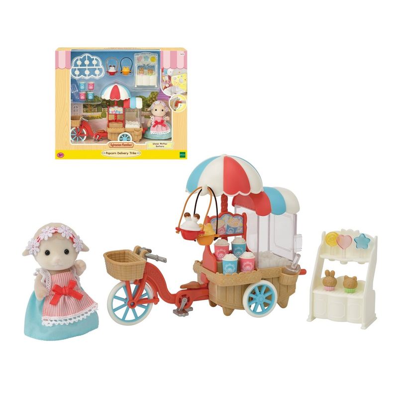 SYLVANIAN FAMILIES - Puesto De Palomitas De Barbara Oveja - Sylvanian Families