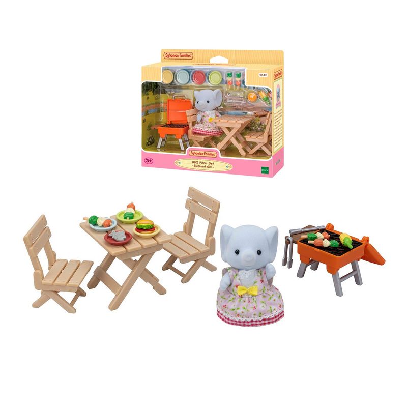 SYLVANIAN FAMILIES - Set Barbacoa De Miriam Elefante - Sylvanian Families