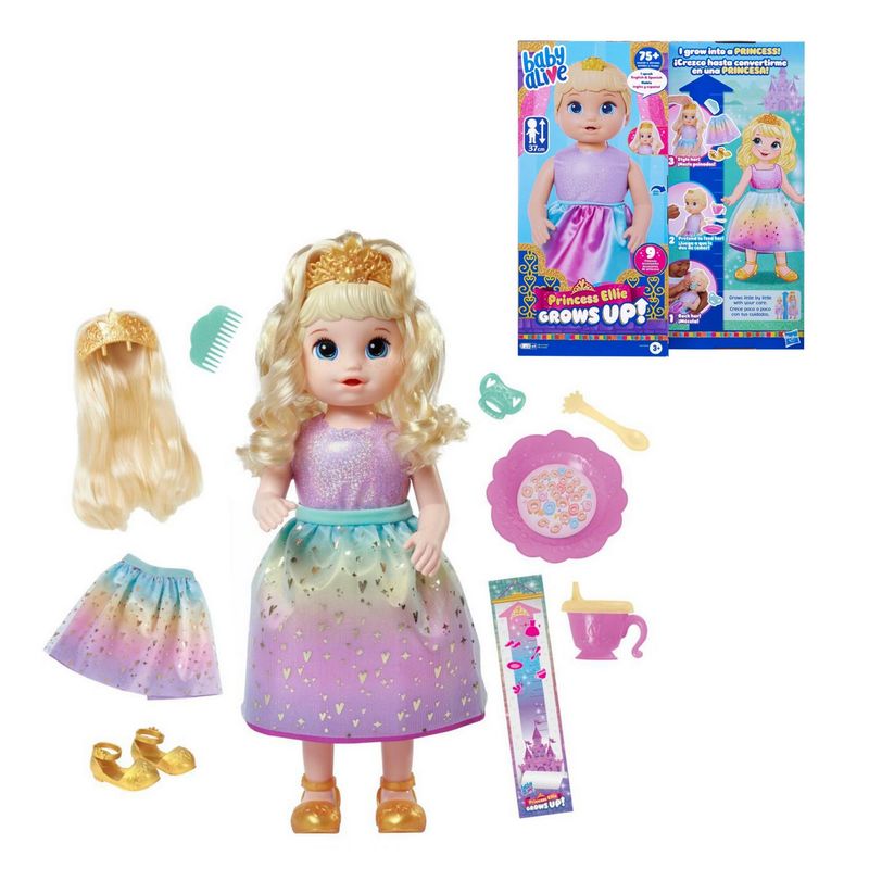 BABY ALIVE - Baby Alive Princess Ellie Grows Up Rubia