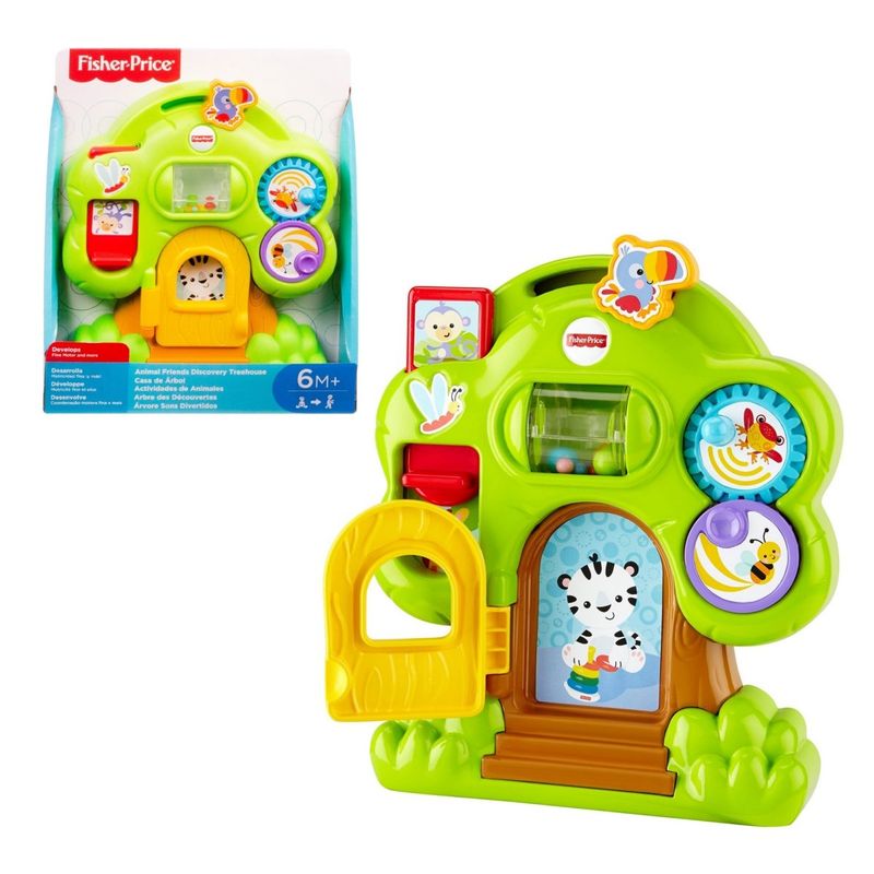 FISHER PRICE - Fisher Price Actividades De Animales - Casa De Arbol