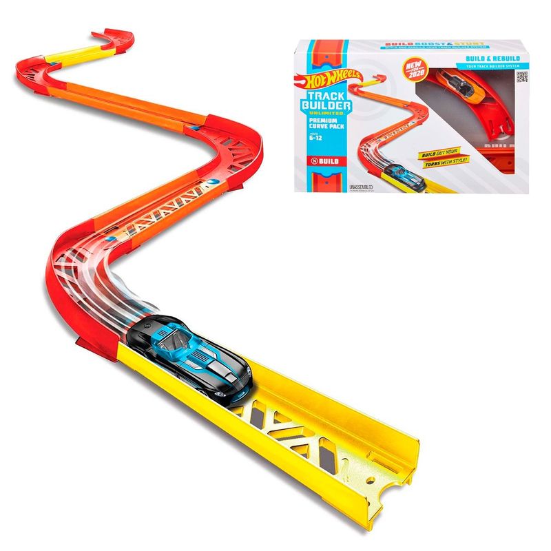 HOT WHEELS - Hot Wheels Componentes - Conjunto De Curvas Premium