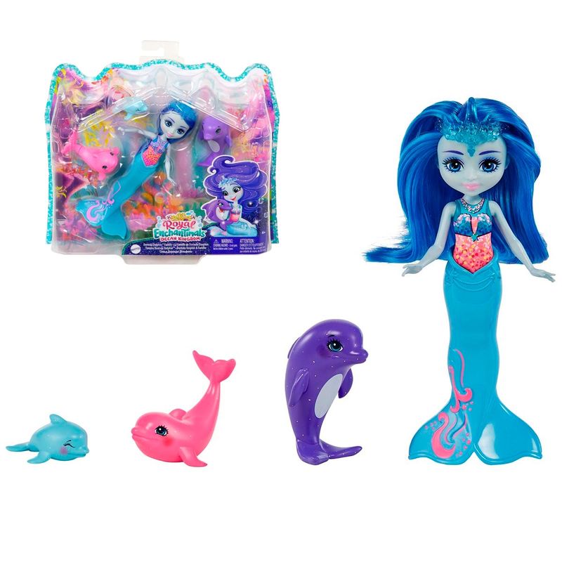 ENCHANTIMALS - Enchantimals Dorinda Dolphin Happy Y Splasher