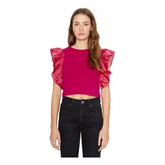 JACINTA TIENDA - Polera Olimpia verano bright II fucsia
