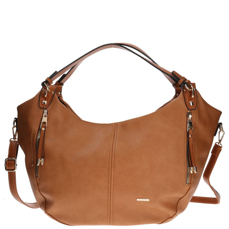 AZALEIA - Cartera De Mano Casual Const Hobo Café Mujer AZALEIA