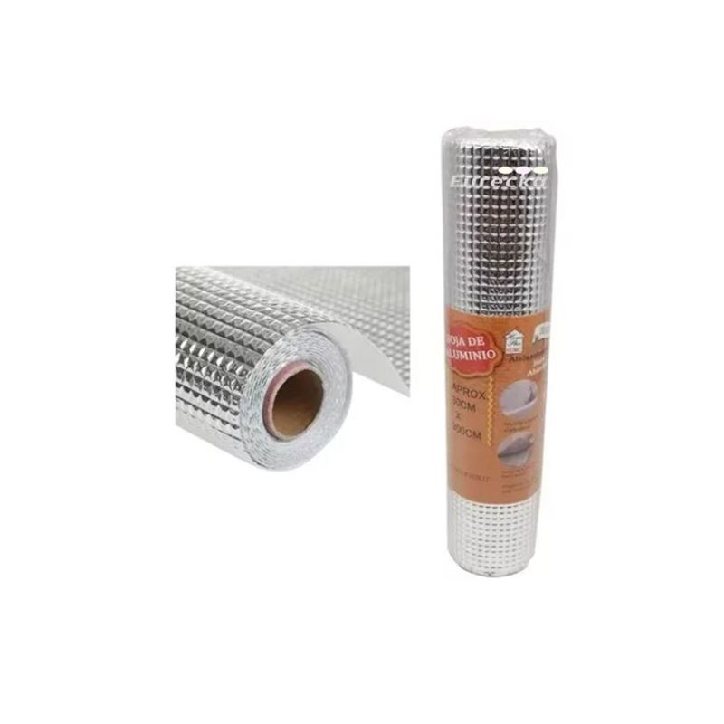 GENERICO - Rollo de Aluminio Estera De Aislamiento Térmico 45cmx300cm
